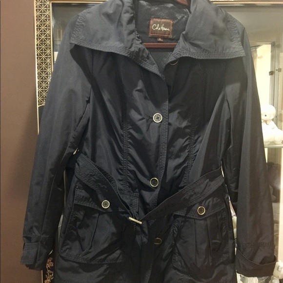 Cole Haan trench coat size 6 - Picture 1 of 3